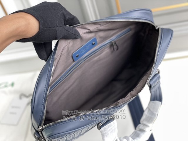 Bottega veneta高端男包 98014 寶緹嘉手工編織原廠進口胎牛皮男士手袋 BV經典款男士手提公事包  gxz1368